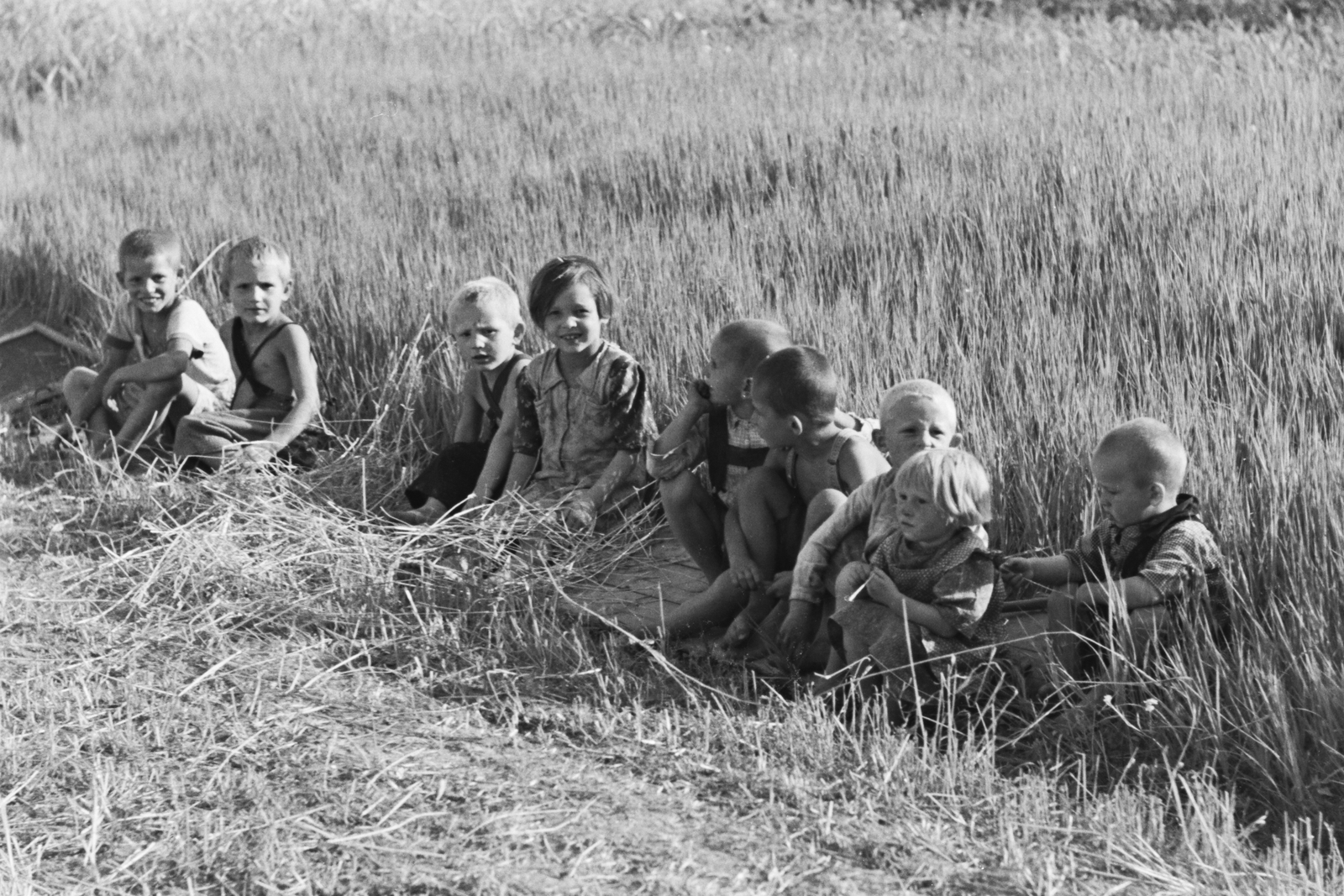 1940, Konok Tamás id, kids, Fortepan #42881