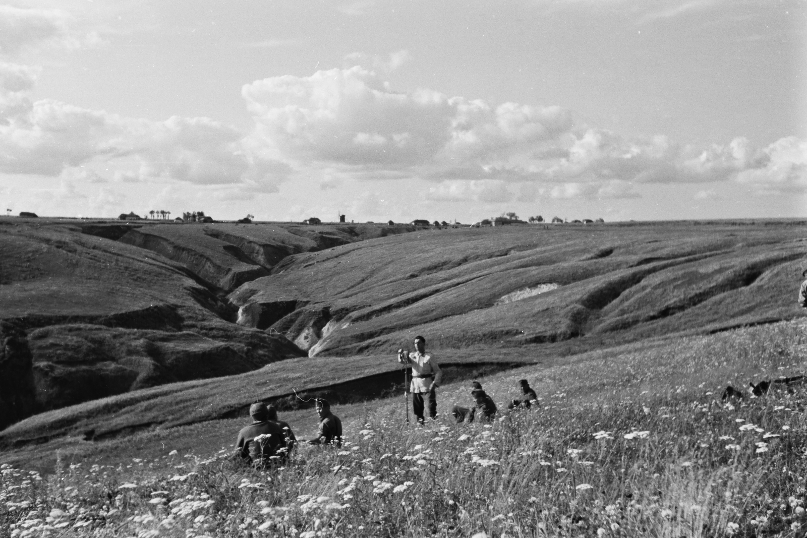 1942, Konok Tamás id, tájkép, Fortepan #43053