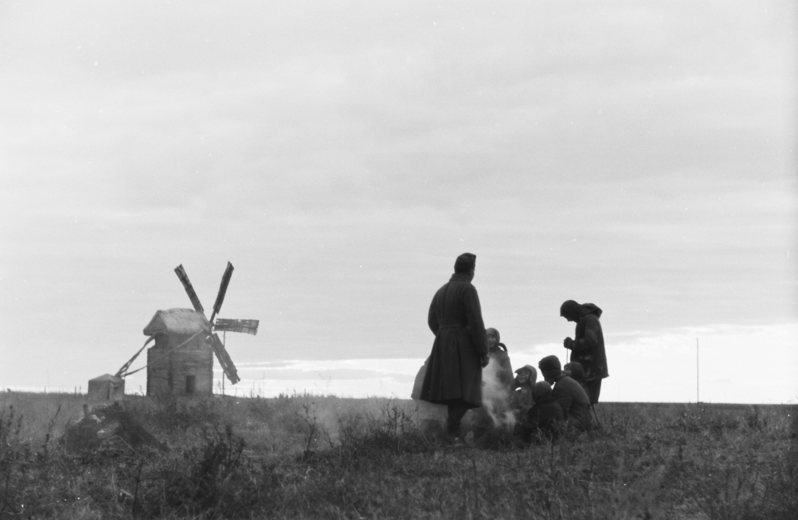 1942, Konok Tamás id, Mill, windmill, Fortepan #43195