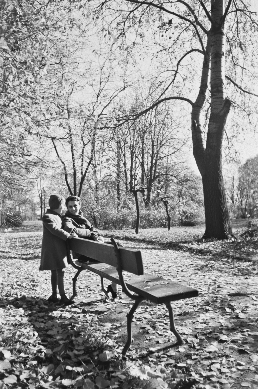 1941, Konok Tamás id, street furniture, autumn, Fortepan #43322