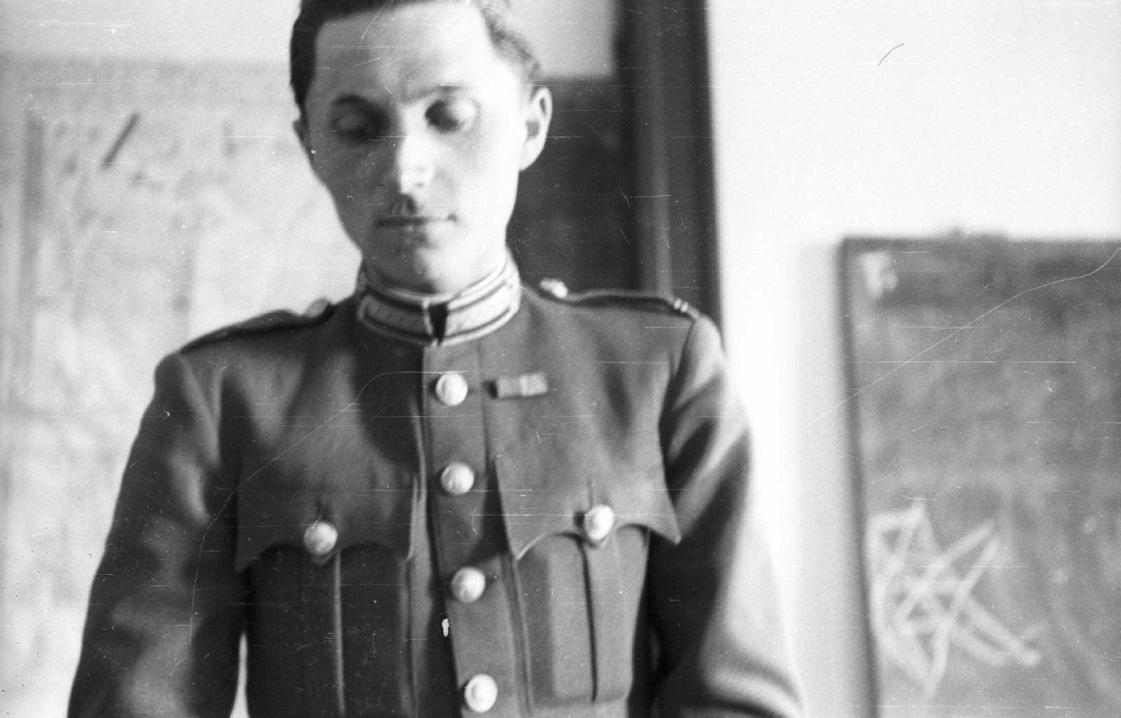 1939, Ludovika, soldier, Fortepan #43930