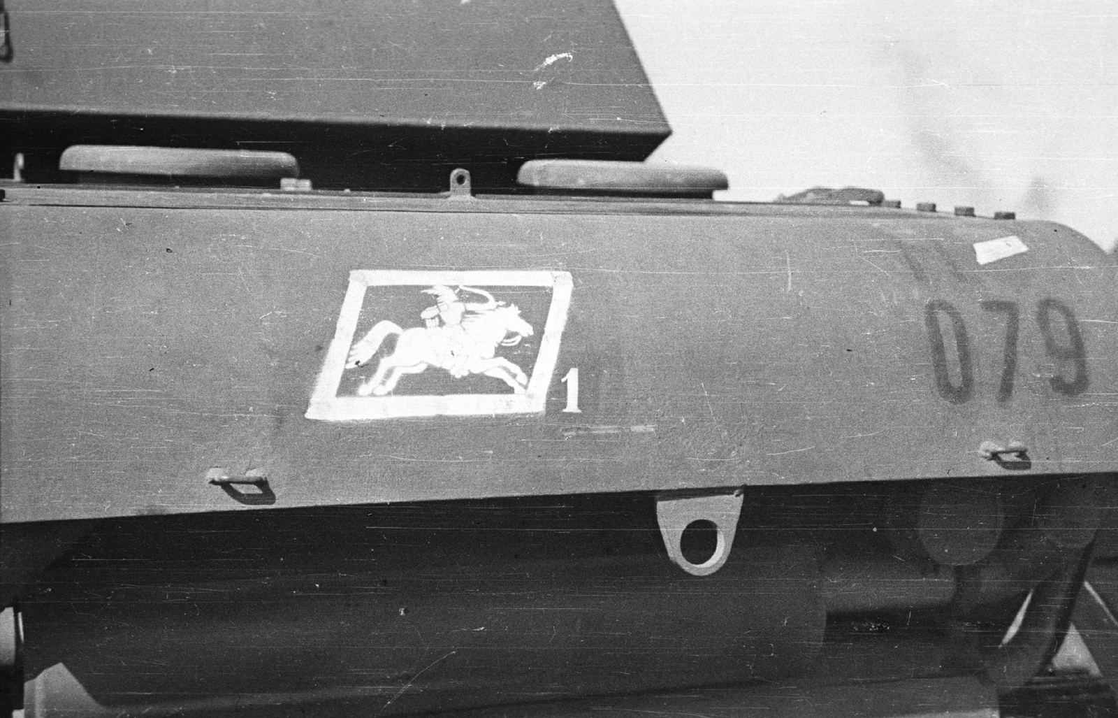 1940, Ludovika, Hungarian brand, MÁVAG-brand, badge, number plate, Fortepan #43957