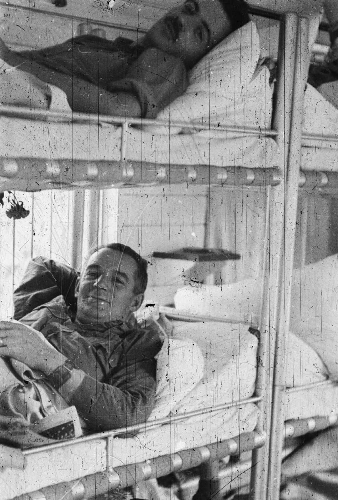 1943, Fortepan, healthcare, railway, military, hospital-train, Fortepan #44113