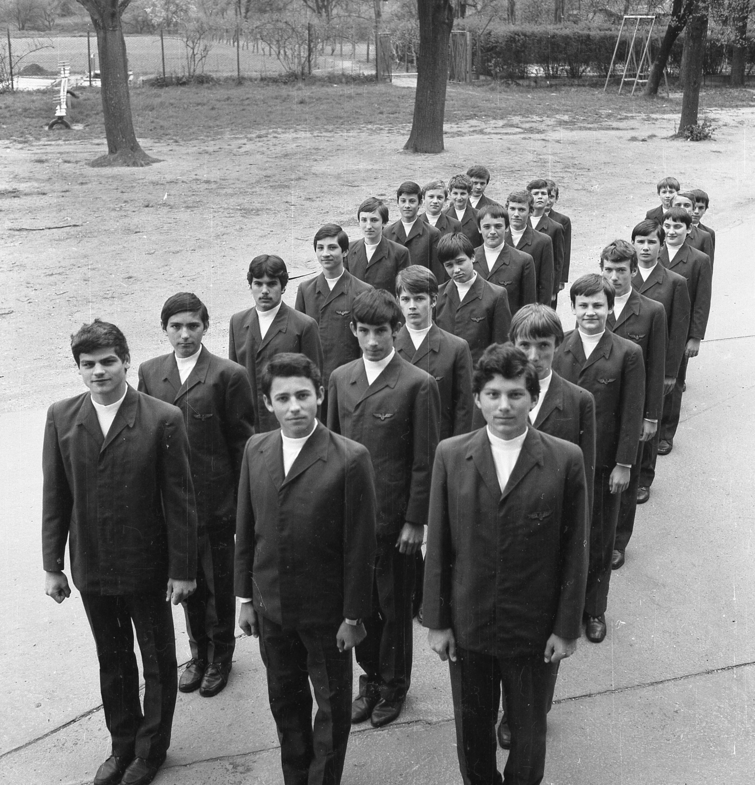 Hungary, Kőszeg, MÁV Nevelőintézet., 1980, Baráth Endre, Best of, Fortepan #44160