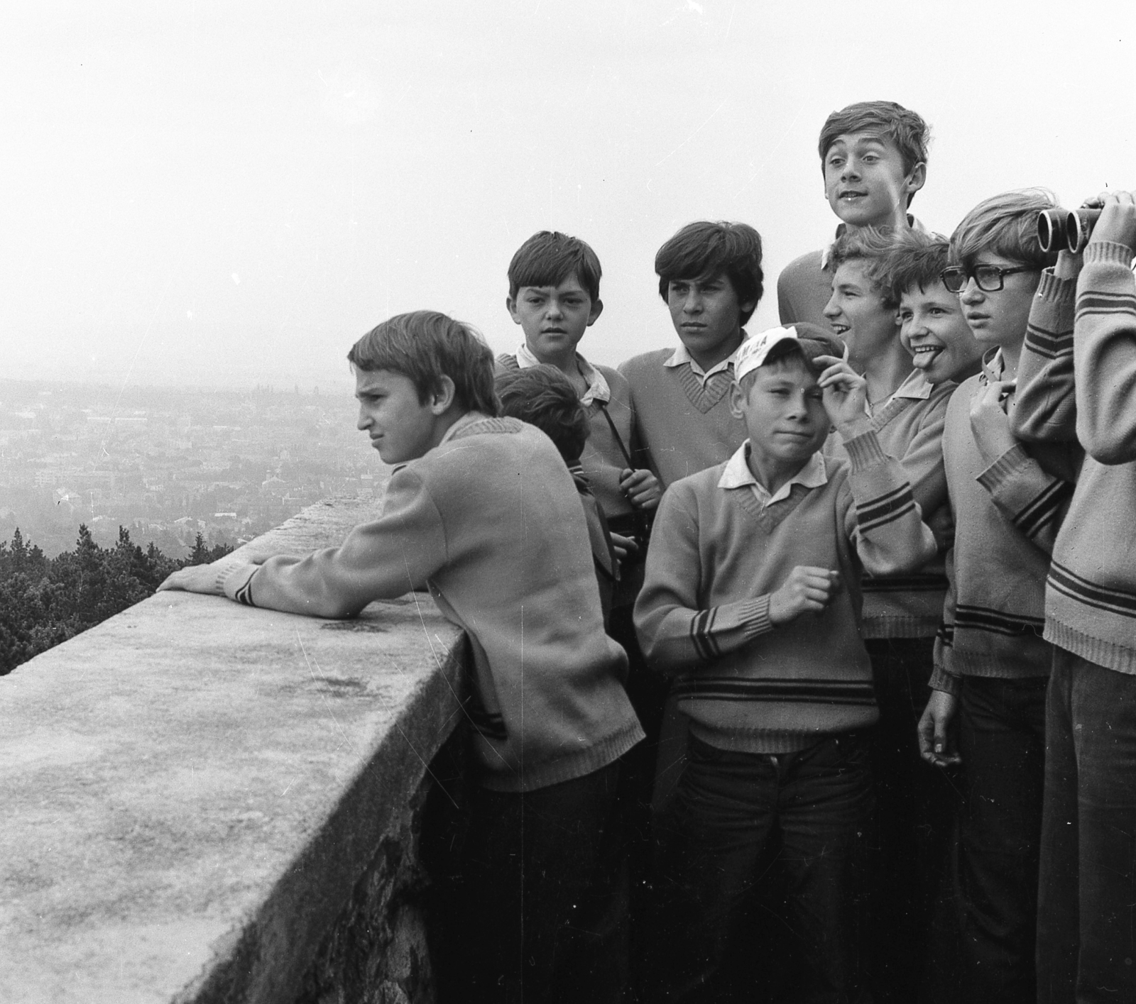 Magyarország, Sopron, Károly-kilátó., 1979, Baráth Endre, pulóver, Fortepan #44168