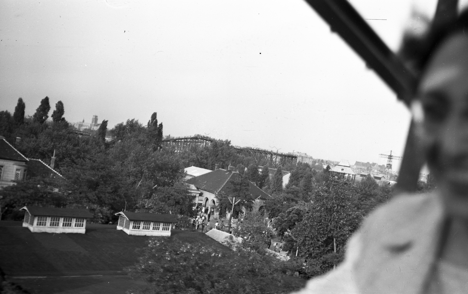 Hungary, Budapest XIV., 1958, Korenchy László, amusement park, Budapest, Fortepan #44495