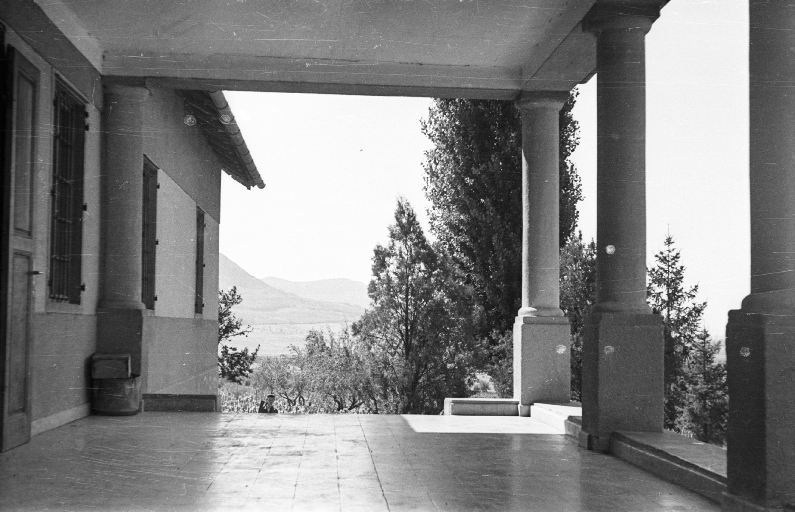 Hungary, Gyulakeszi, Tolnay Klári színművésznő és férje, Ráthonyi Ákos filmrendező egykori villája és birtoka (később Villa Tolnay Borház)., 1959, Mészáros Zoltán, Fortepan #45040