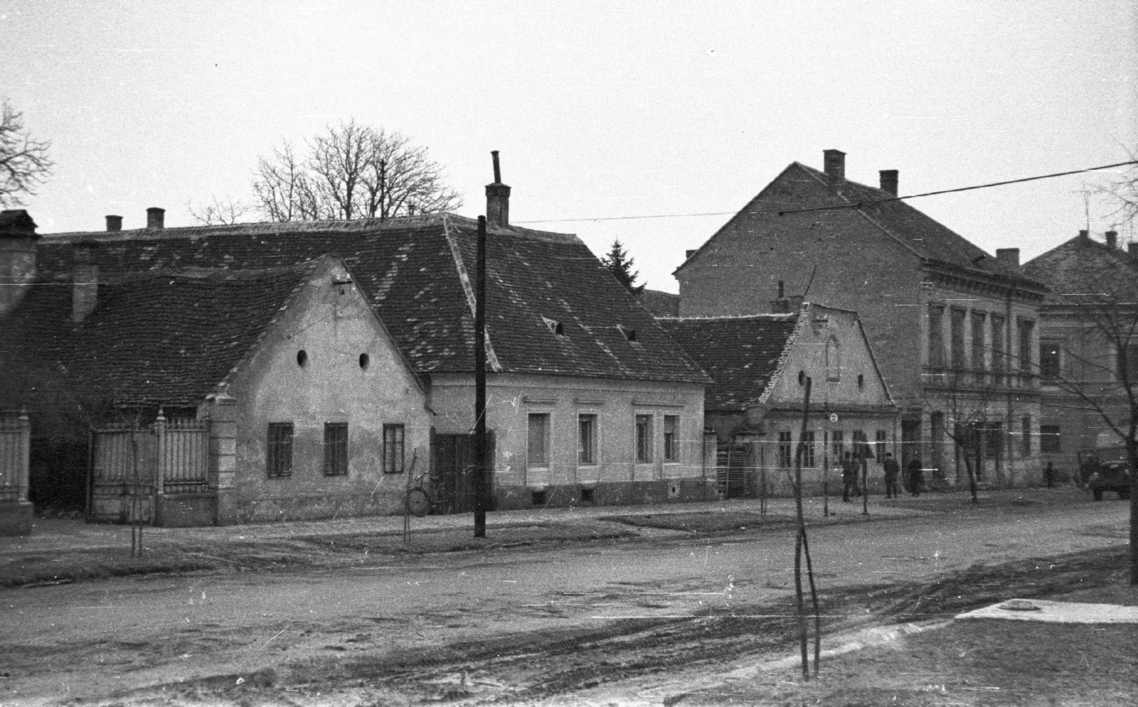 Magyarország,Balaton, Keszthely, Kastély (Szabadság) utca., 1960, Mészáros Zoltán, Fortepan #45158