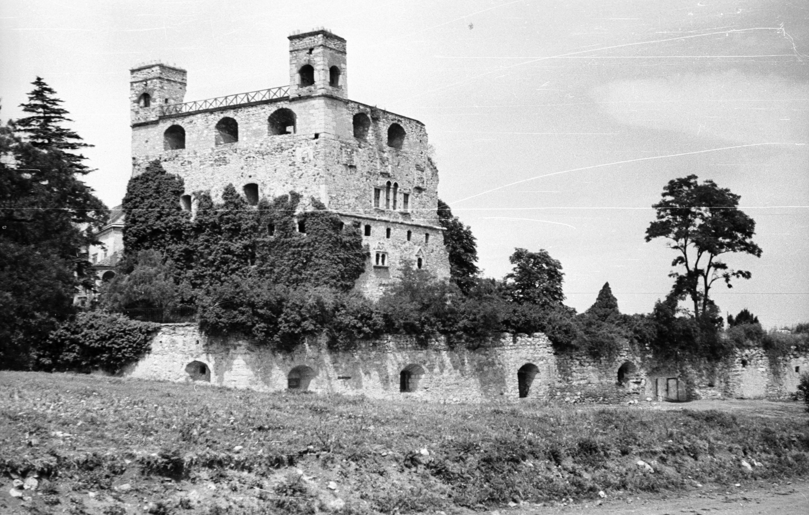 Hungary, Sárospatak, Rákóczi-vár., 1953, Krasznai Gyula, museum, castle, Fortepan #45739