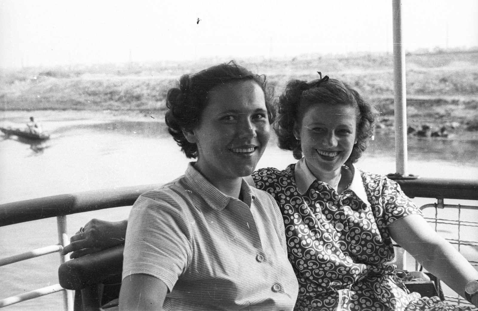 1953, Krasznai Gyula, ship, Fortepan #45776