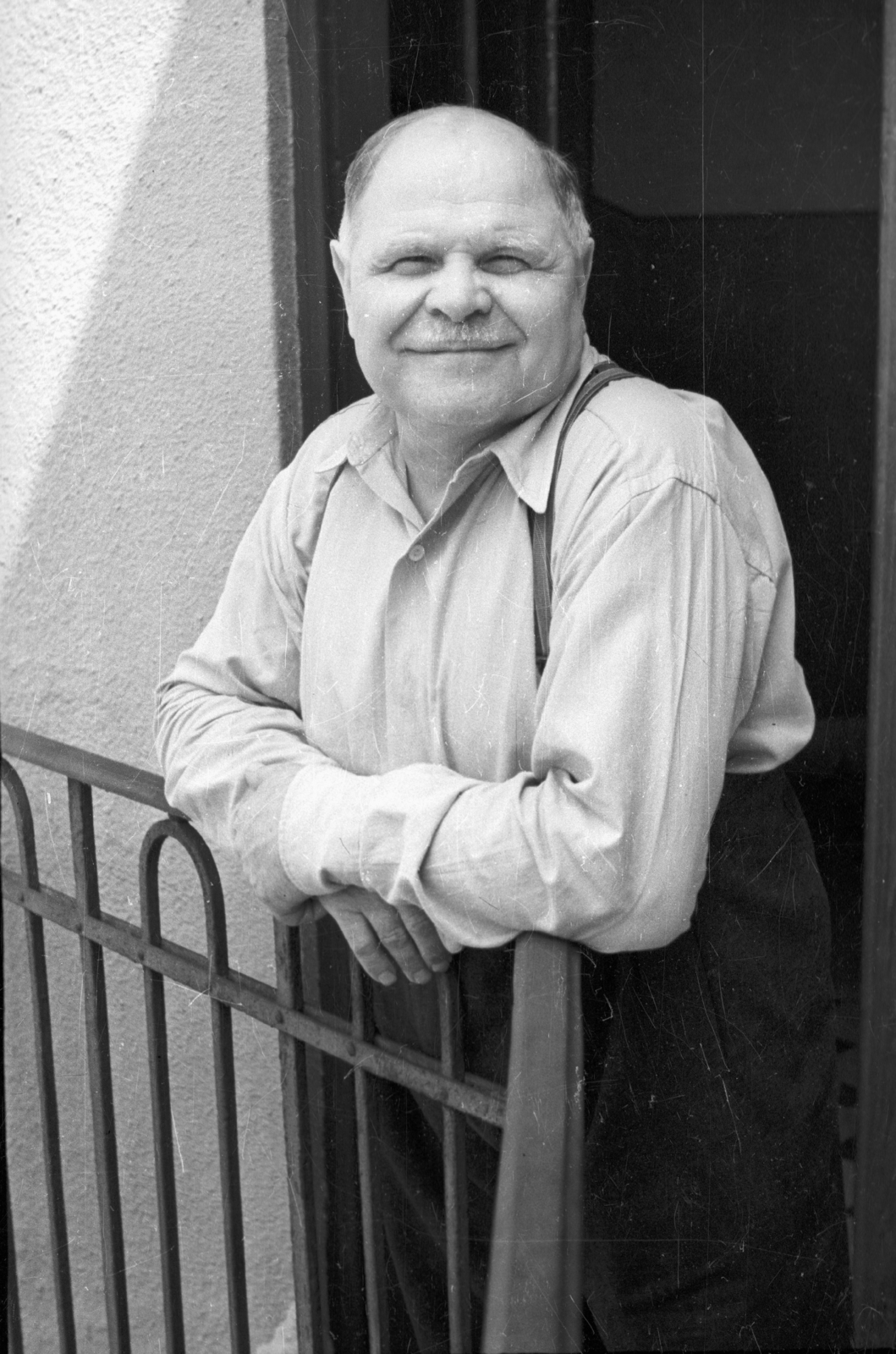 1962, Krasznai Gyula, portrait, smile, Fortepan #45943