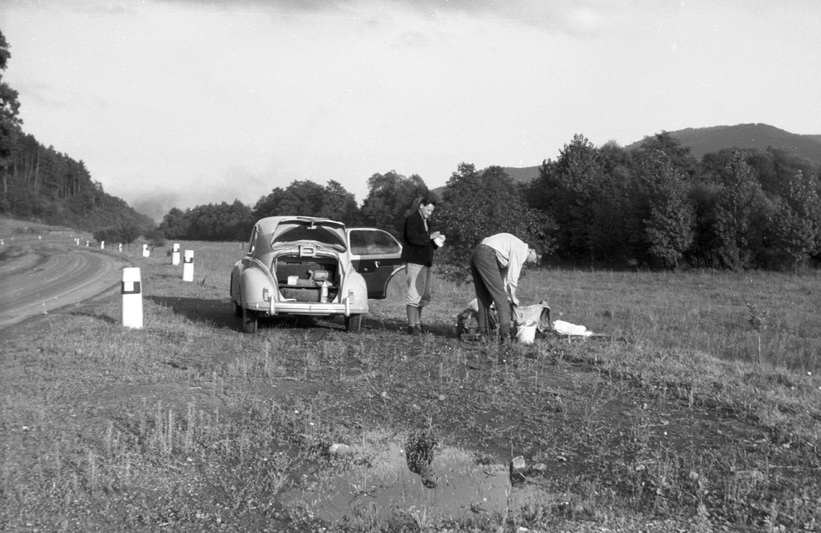 Slovakia, Zólyom környéke., 1966, Mészáros Zoltán, Czechoslovakia, picnic, Fortepan #46604