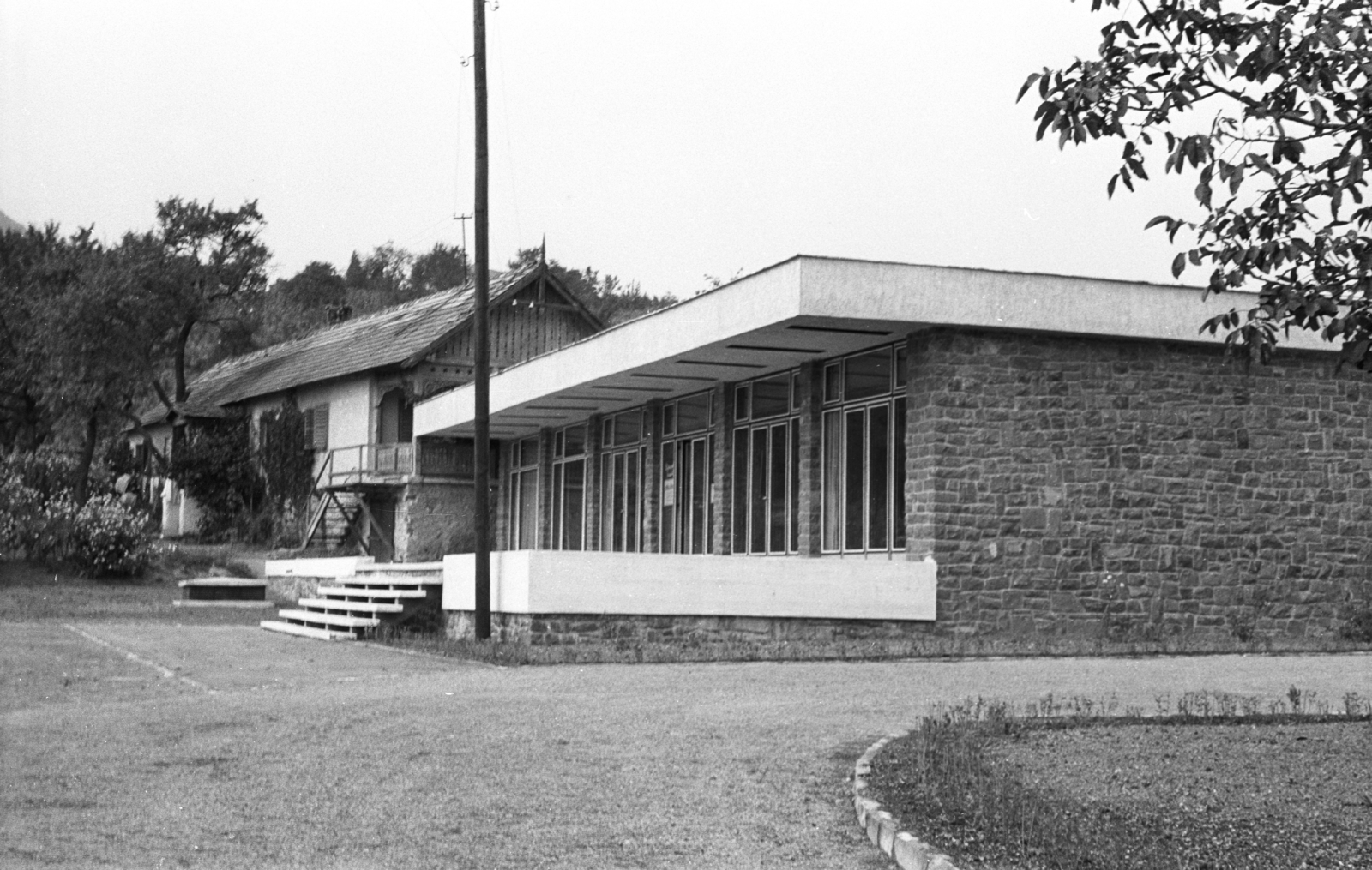 Hungary,Lake Balaton, Badacsonytomaj, Művelődési Ház., 1966, Mészáros Zoltán, Fortepan #46620