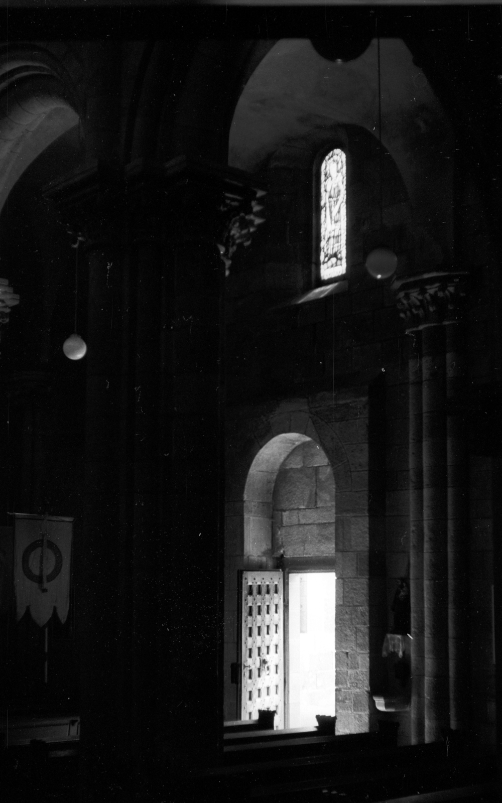 Hungary, Lébény, Szent Jakab-templom., 1967, Mészáros Zoltán, church, church interior, Fortepan #46635