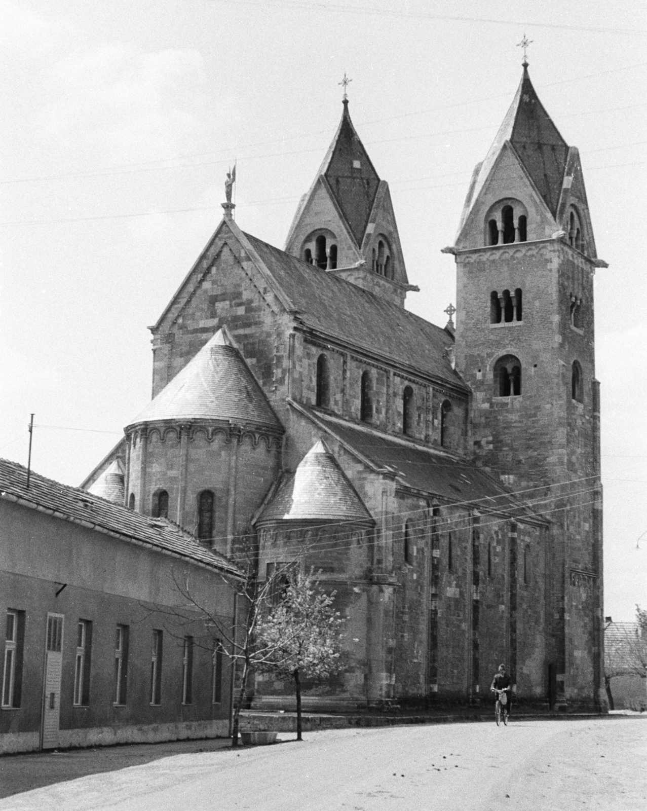 Magyarország, Lébény, Szent Jakab templom., 1967, Mészáros Zoltán, Fortepan #46637