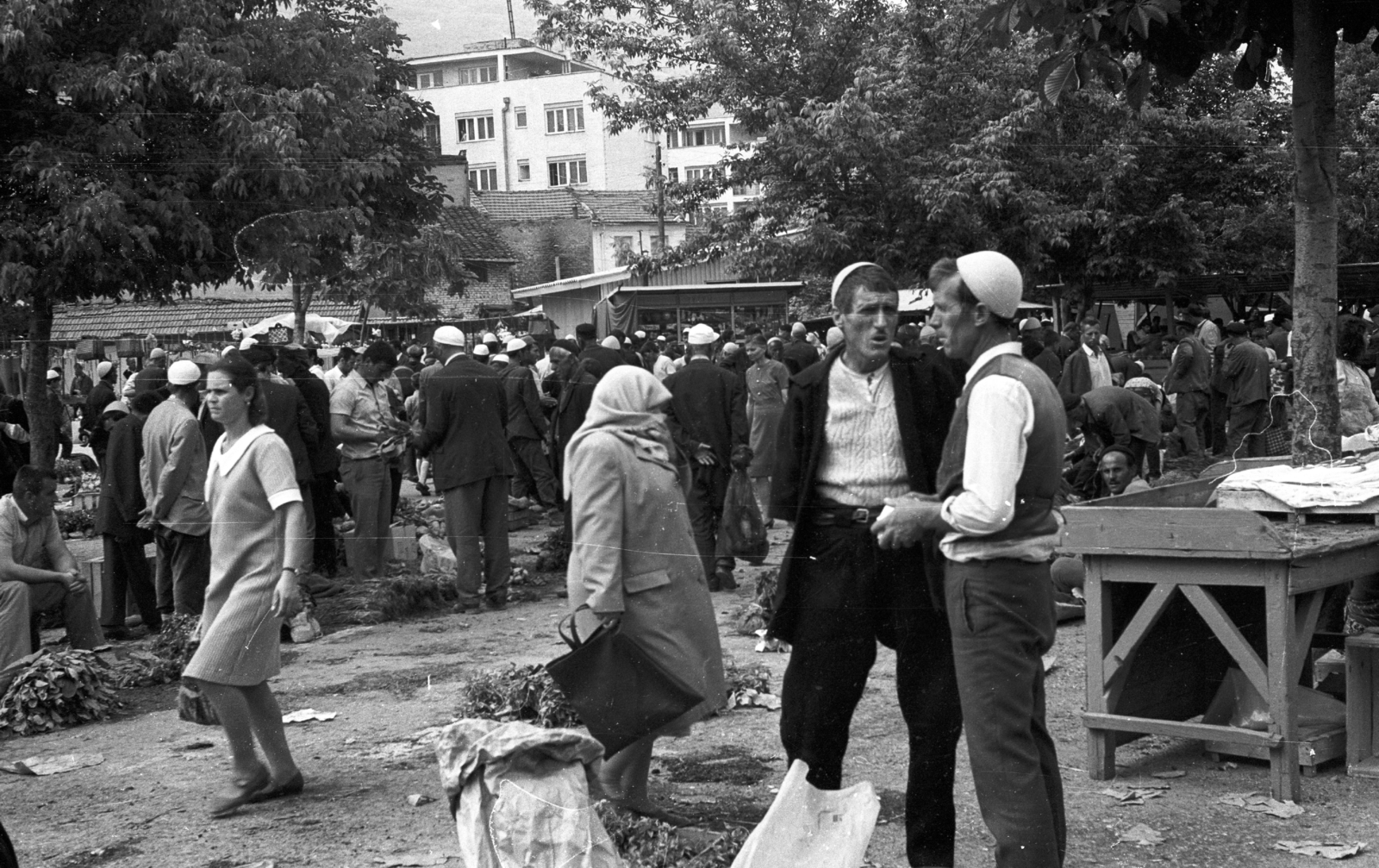 Tetovo, piac., 1971, Mészáros Zoltán, Yugoslavia, market, Fortepan #46739