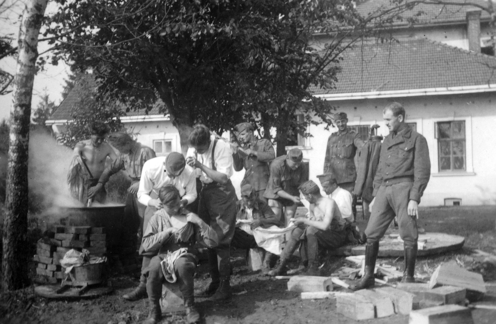 1942, Csorba Dániel, soldier, Fortepan #46789