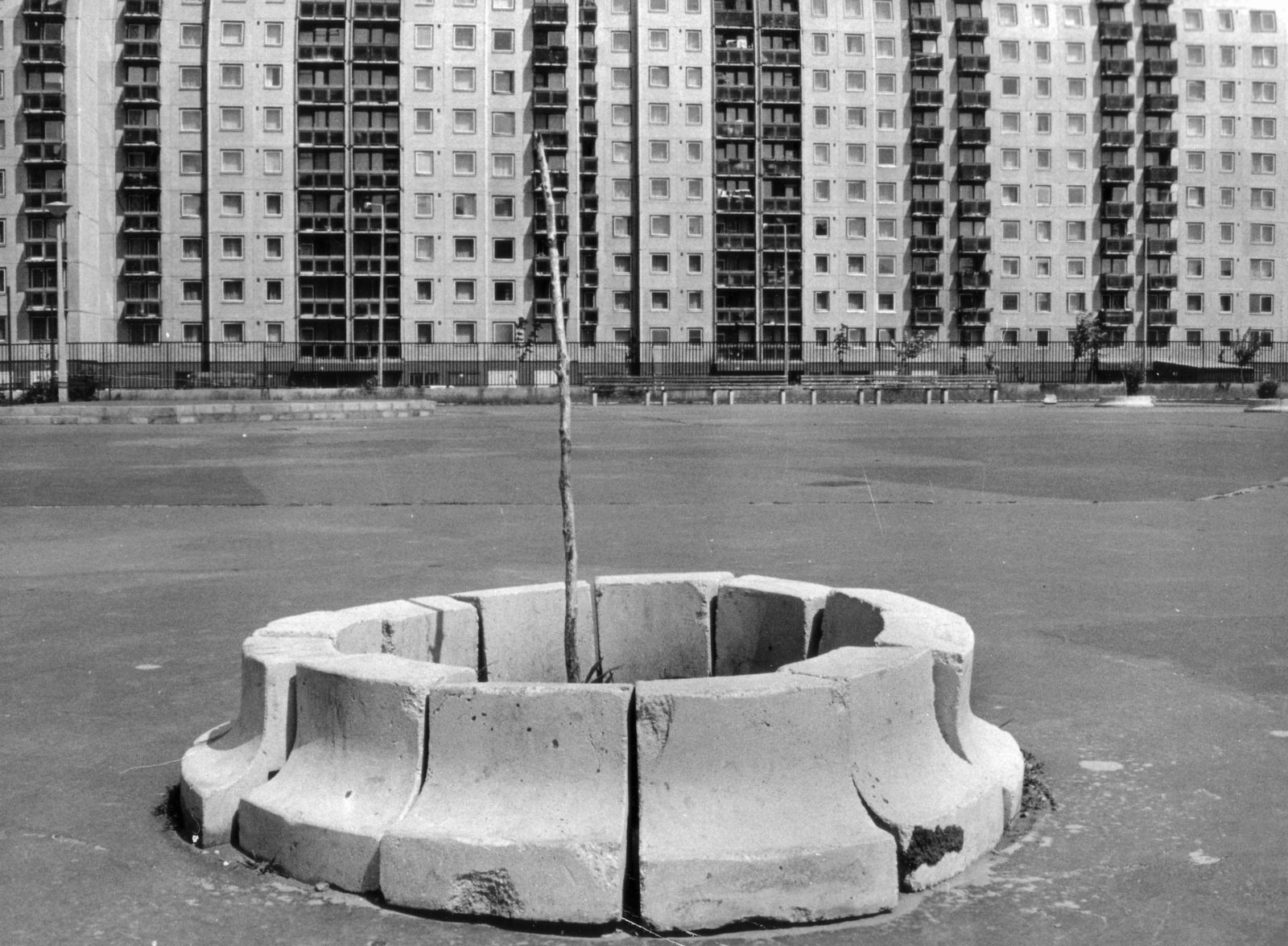 Hungary, Szolnok, Széchenyi városrész, szemben a Czakó Elemér utca házsora a Karczagi László utca irányából nézve., 1980, Urbán Tamás, Fortepan #47027