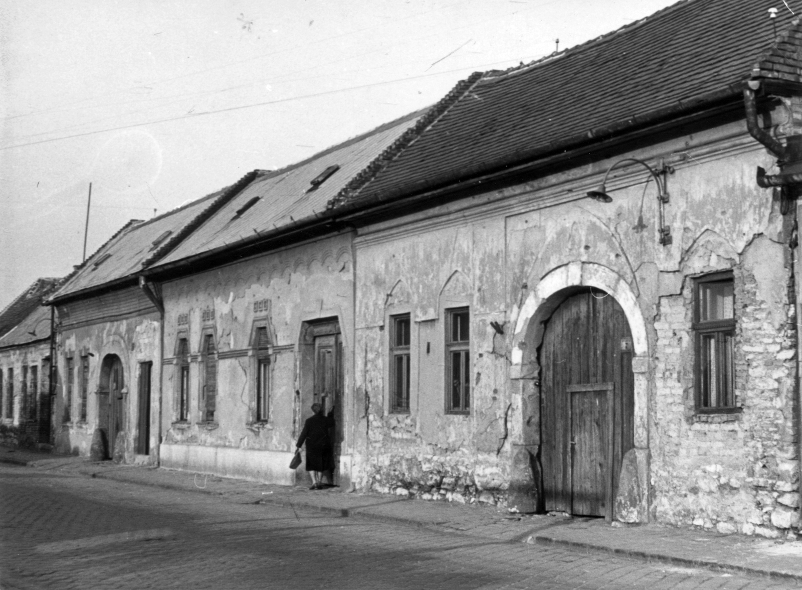 Hungary, Óbuda, Budapest III., Pacsirta utca 7. (az utca megszűnt)., 1970, Óbudai Múzeum, Budapest, gate, arch, disappeared, Fortepan #47323