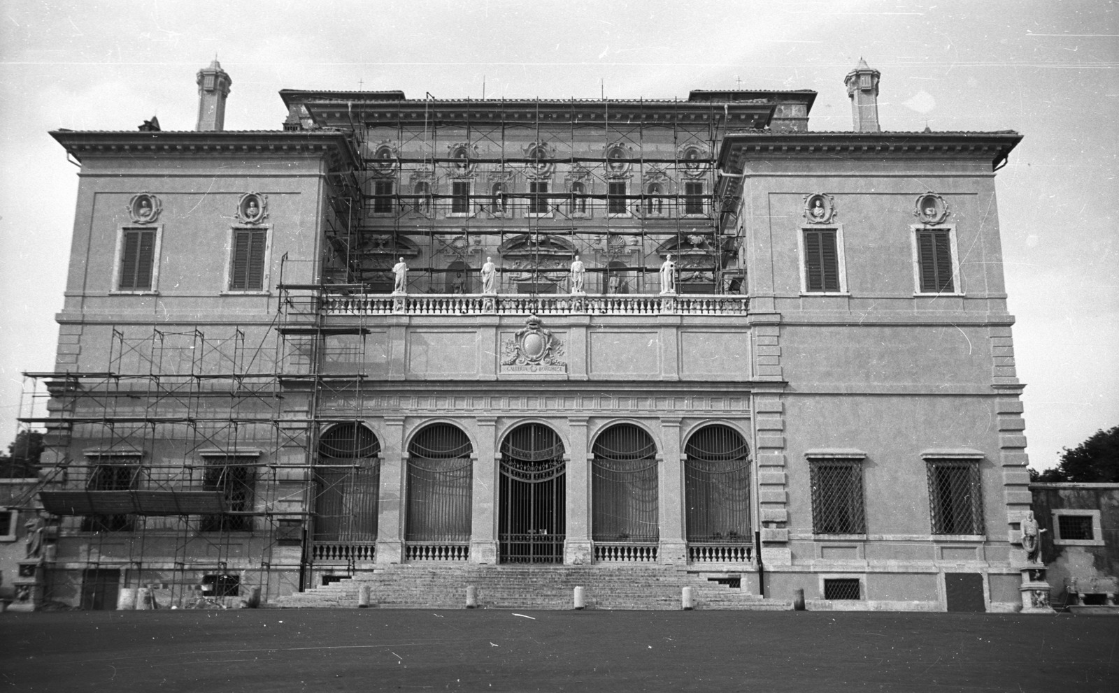 Italy, Rome, Villa Borghese., 1969, Nagy Gyula, palace, gallery, Flaminio Ponzio-design, Giovanni Vasanzio-design, Antonio Asprucci-design, Mario Asprucci-design, Fortepan #50075