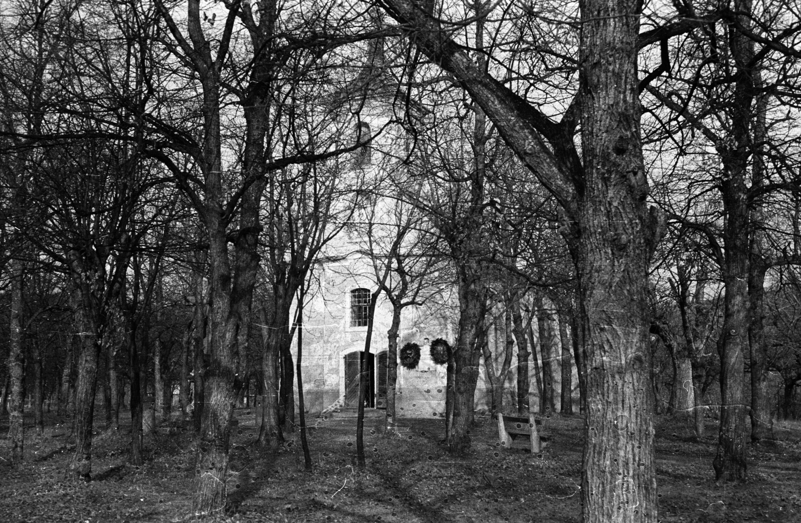 Hungary, Mátrafüred, Keresztelő Szent János-templom., 1971, Nagy Gyula, church, Fortepan #50175