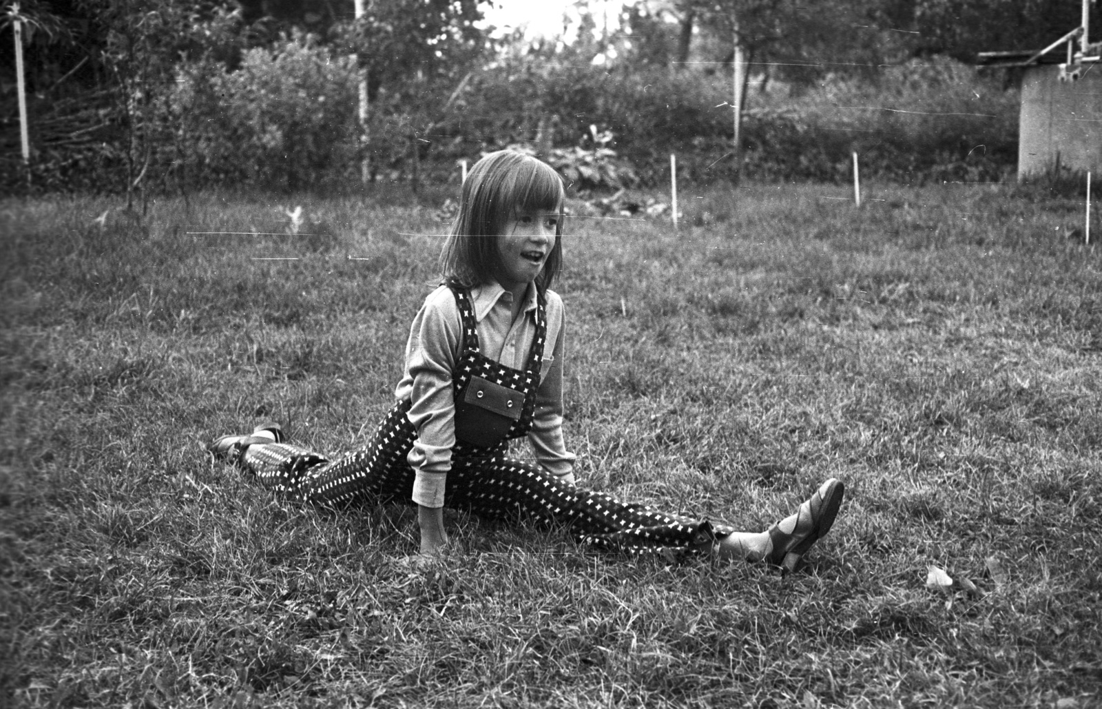 1971, Nagy Gyula, portrait, kid, splits, Fortepan #50210