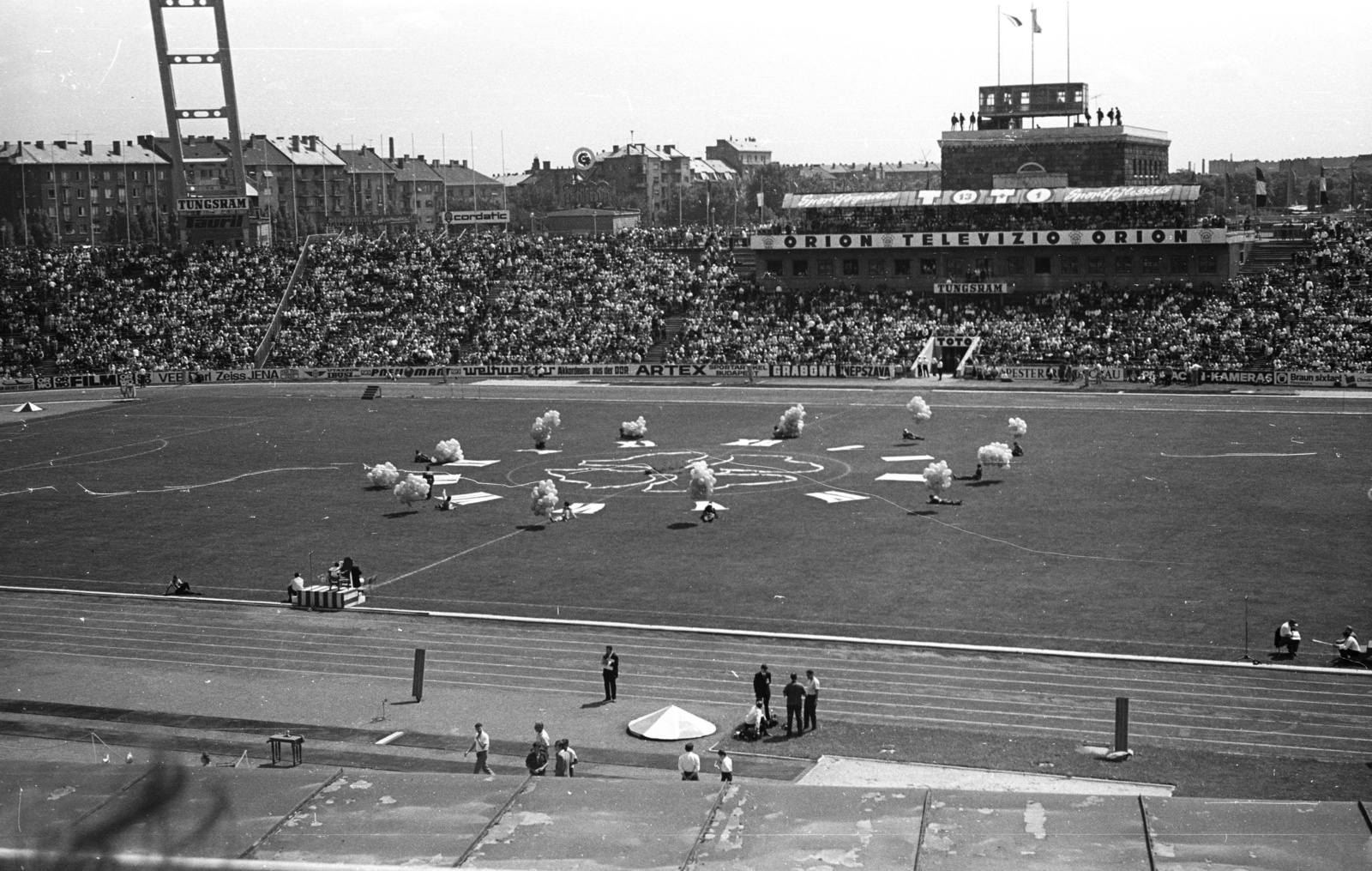 Hungary, Népstadion, Budapest XIV., Színészek-Újságírók Rangadó (SZÚR)., 1969, Nagy Gyula, Budapest, Fortepan #50269