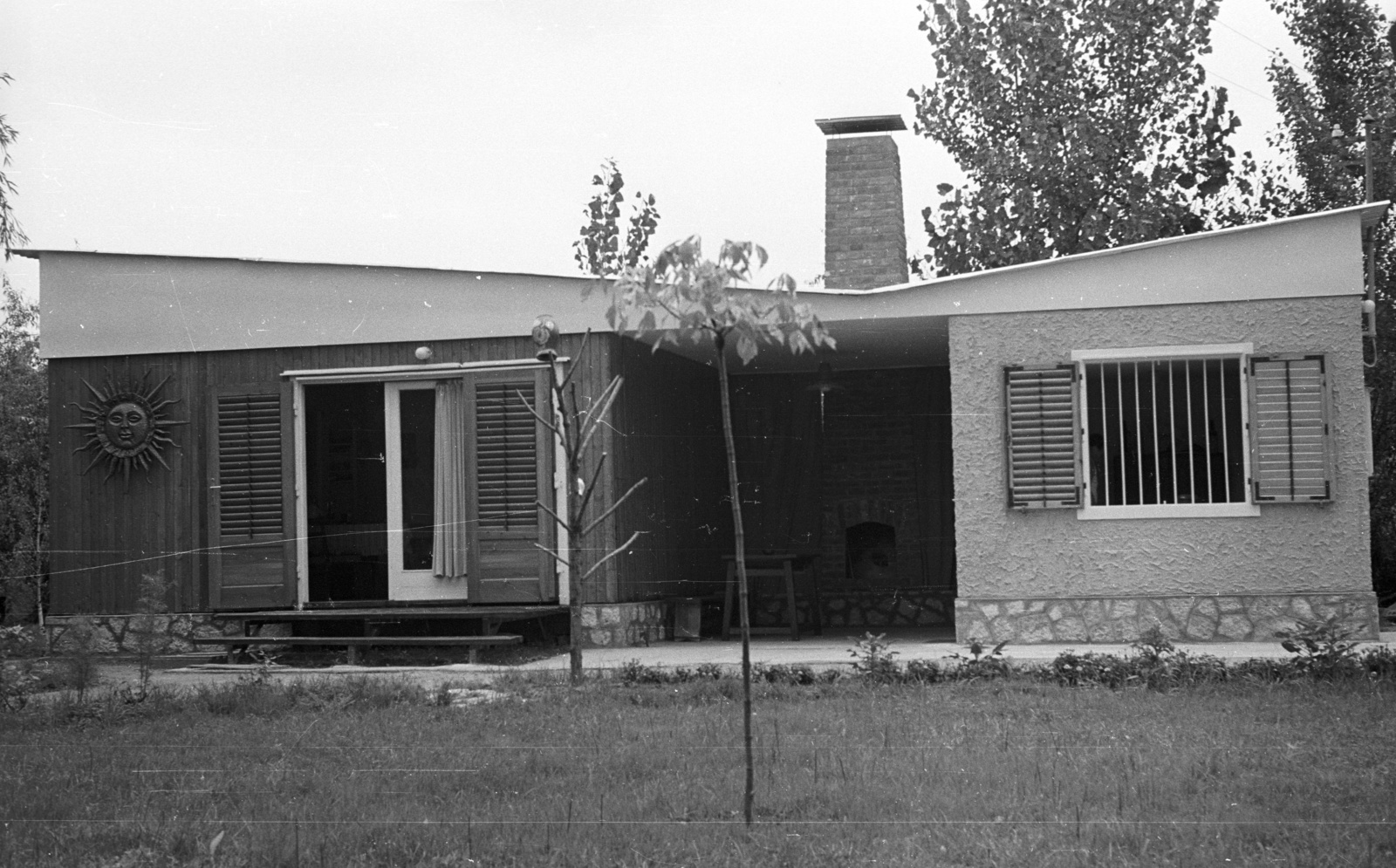 1968, Nagy Gyula, garden, holiday house, Fortepan #50289