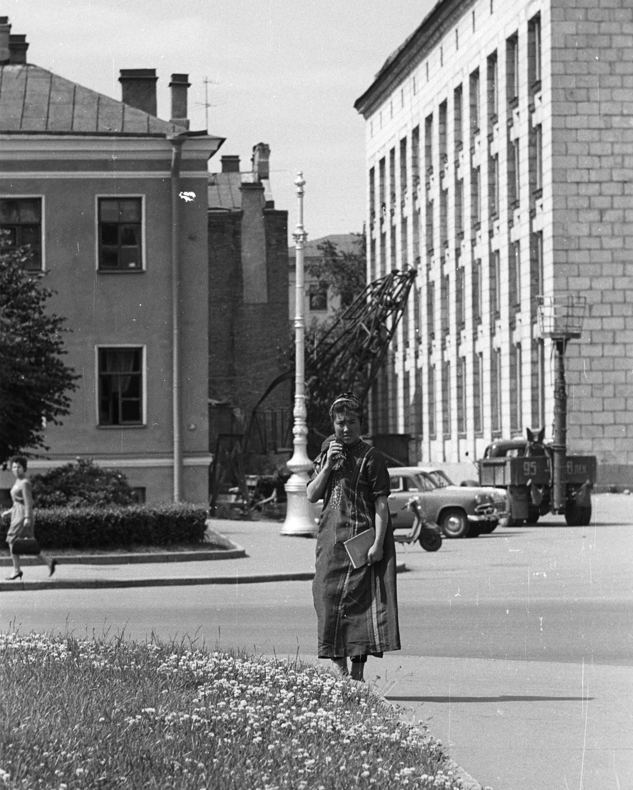 Russia, Saint Petersburg, (Leningrád), Rasztrelli tér., 1967, Nagy Gyula, Soviet Union, Fortepan #50306