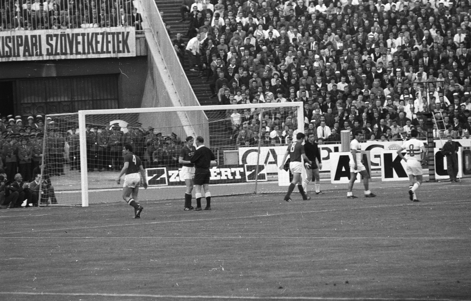 Hungary, Népstadion, Budapest XIV., Magyarország - Szovjetunió EB mérkőzés 1968. május 4., 1968, Nagy Gyula, football, Budapest, Fortepan #50362