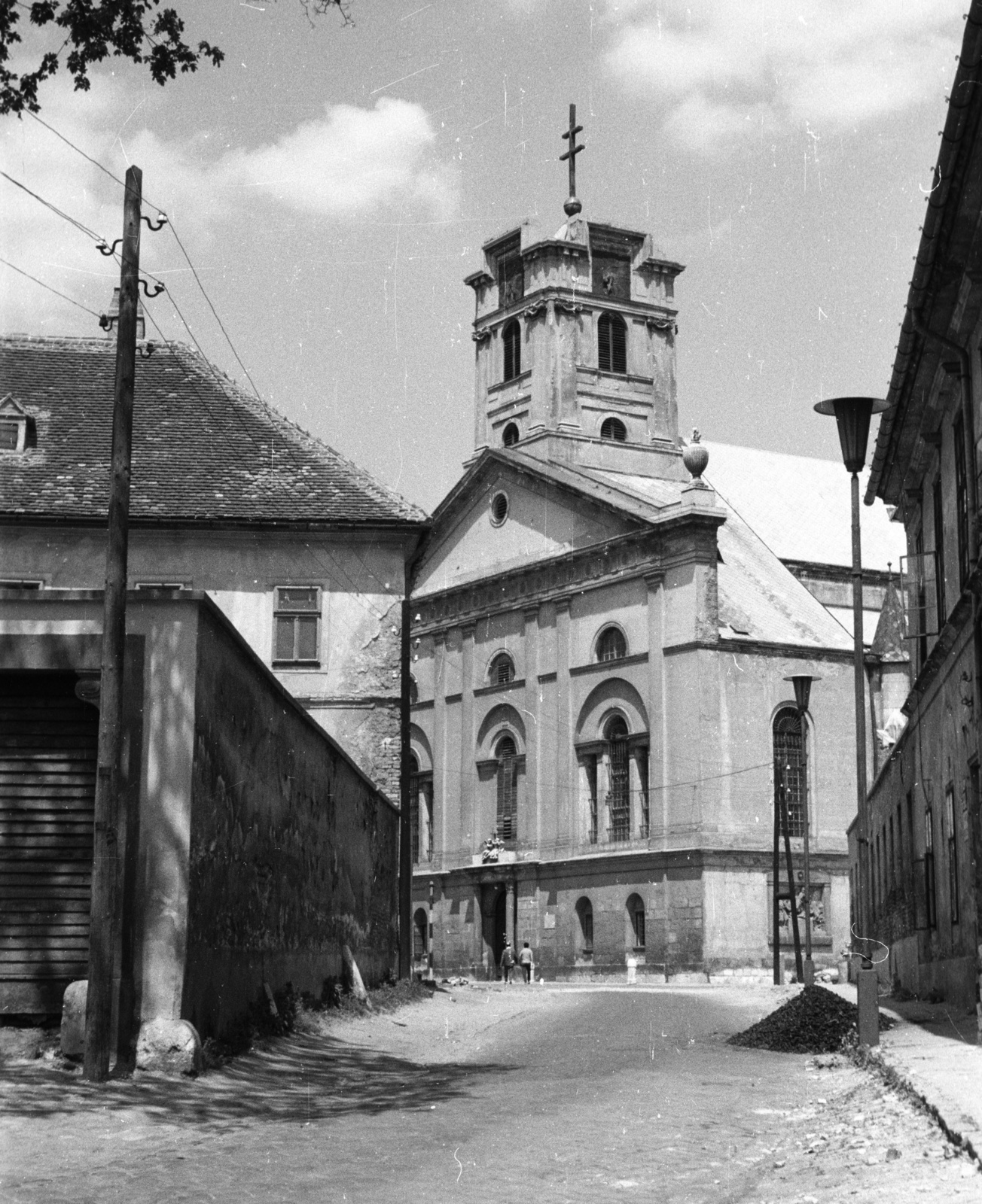 Hungary, Győr, Káptalandomb, Székesegyház., 1963, Nagy Gyula, Fortepan #50588