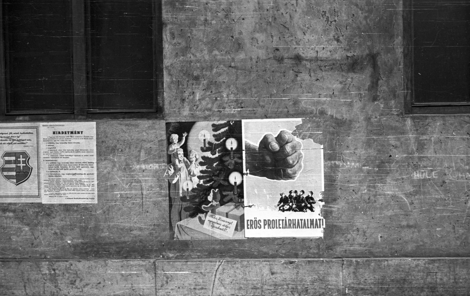 1957, Nagy Gyula, poster, Effects of the 1956 Revolution, Fortepan #51535