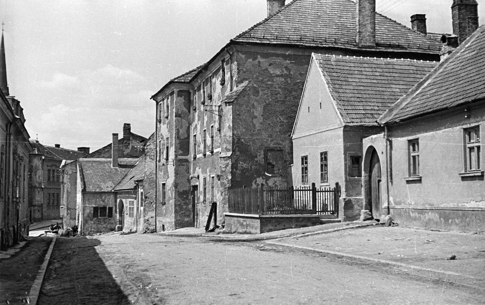 Magyarország, Sopron, Fövényverem a Bécsi út felé nézve., 1957, Nagy Gyula, utcakép, Fortepan #51720