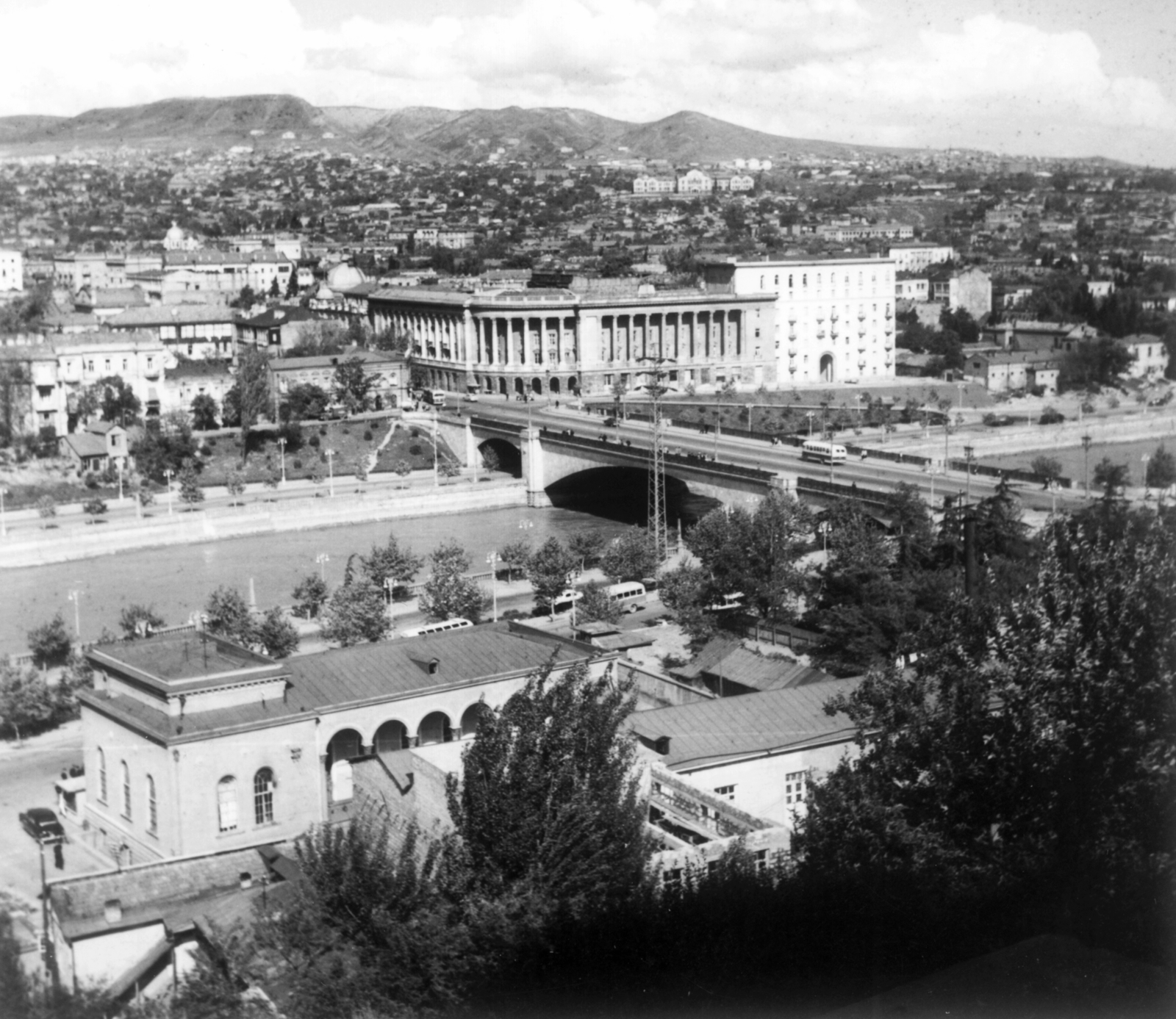 Georgia, Tbilisi, Galaktion híd., 1960, Gwen Jones, Soviet Union, bridge, picture, Fortepan #53527