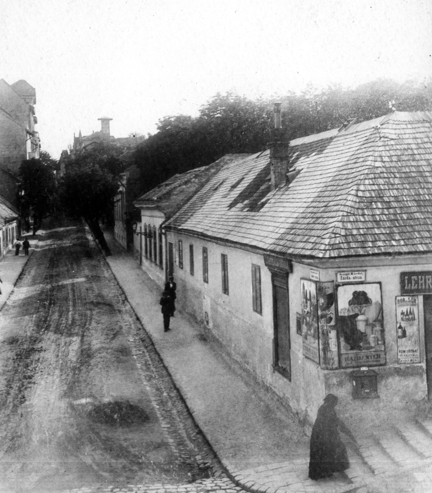 Hungary, Budapest II., Rómer Flóris (Zárda) utca - Buday László (Tudor) utca sarok., 1914, Szabó Lóránt, Budapest, Fortepan #53622