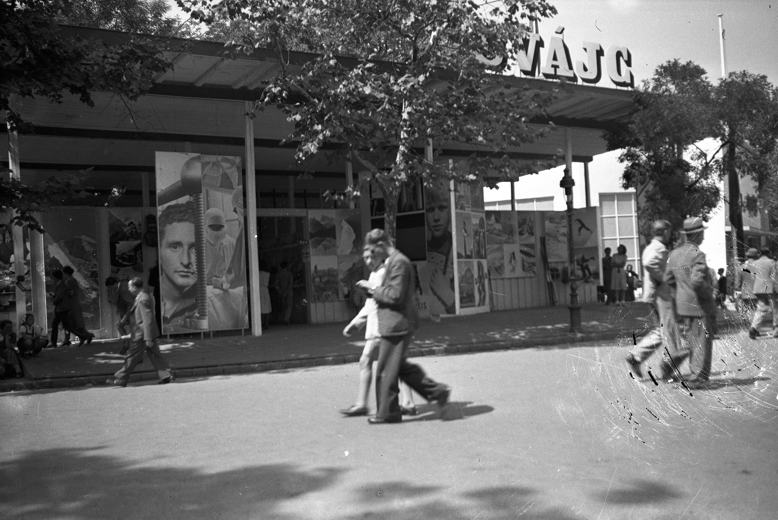 Hungary, Budapest XIV., Svájc pavilonja., 1942, Nagy Gyula, international fair, Budapest, Fortepan #54211