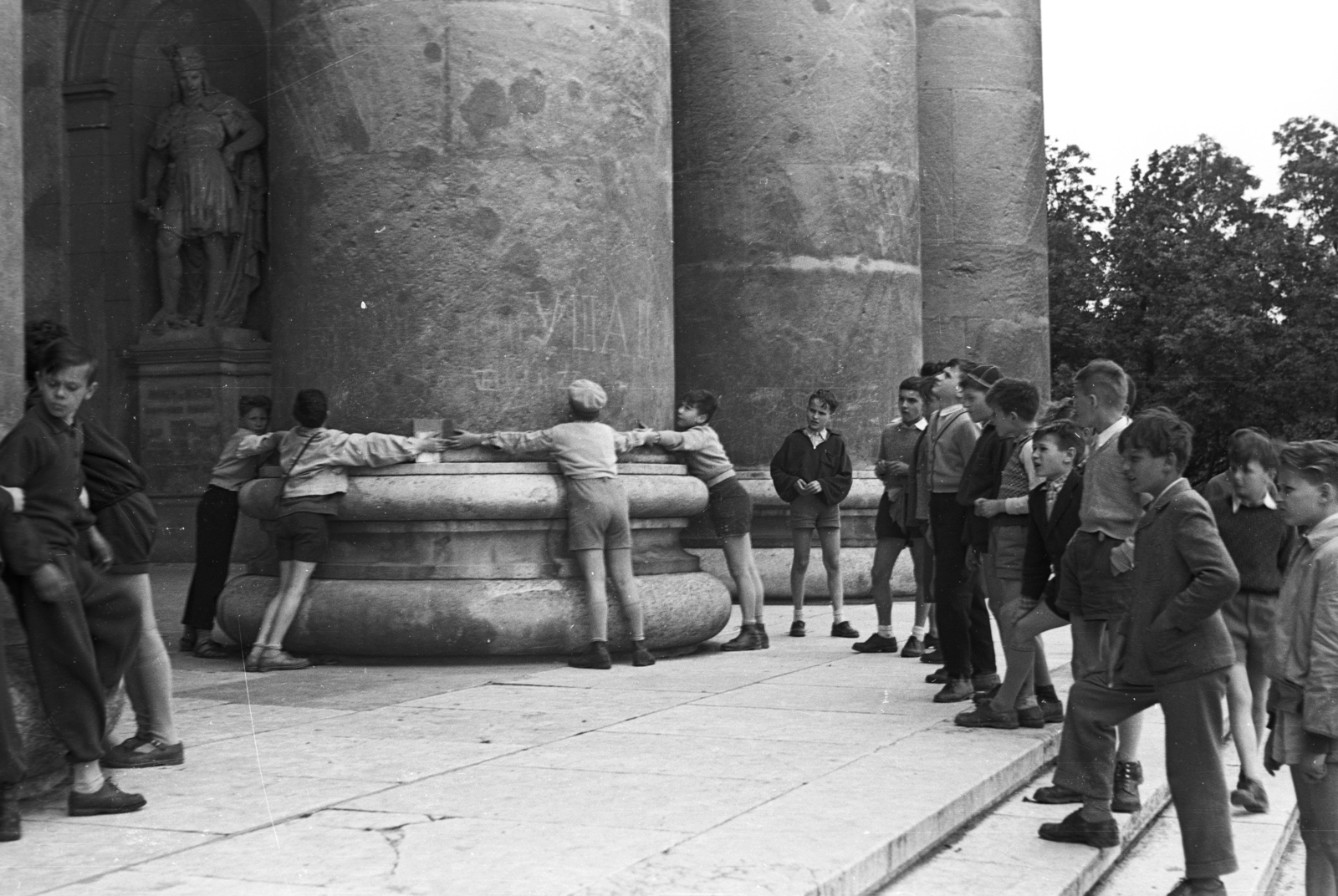 Hungary, Esztergom, Bazilika., 1960, Lencse Zoltán, Fortepan #54783