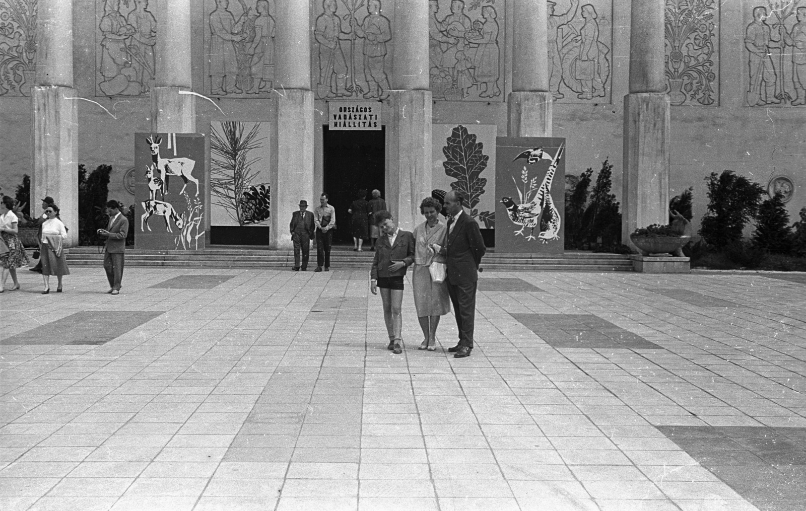 Hungary, Budapest X., Albertirsai út, Országos Vadászati Kiállítás a Mezőgazdasági Kiállítás területén., 1960, Lencse Zoltán, Budapest, Fortepan #54844