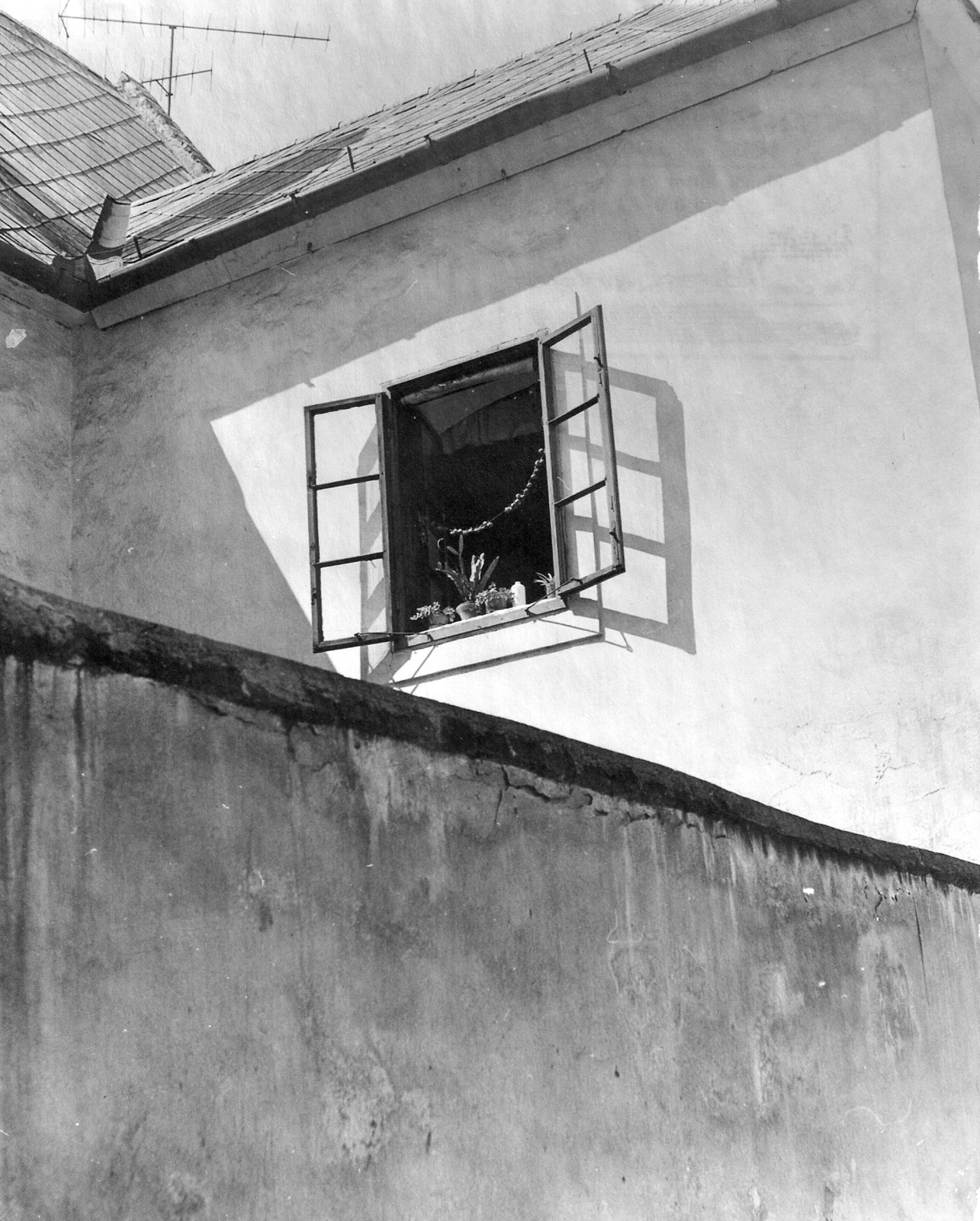 Hungary, Kőszeg, 1978, Vörös István, window, Fortepan #54970