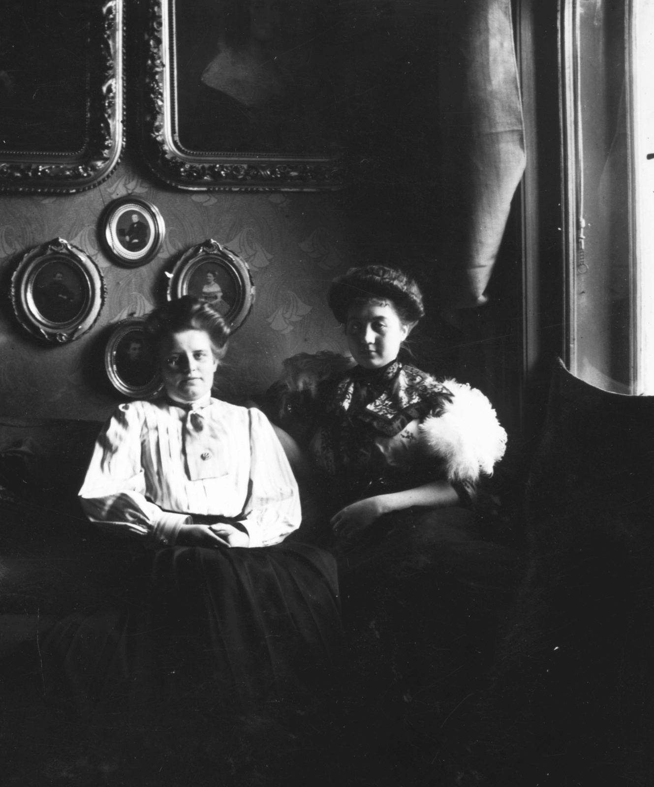 1912, Magyar Bálint, picture in picture, backlight, painting, Fortepan #55290