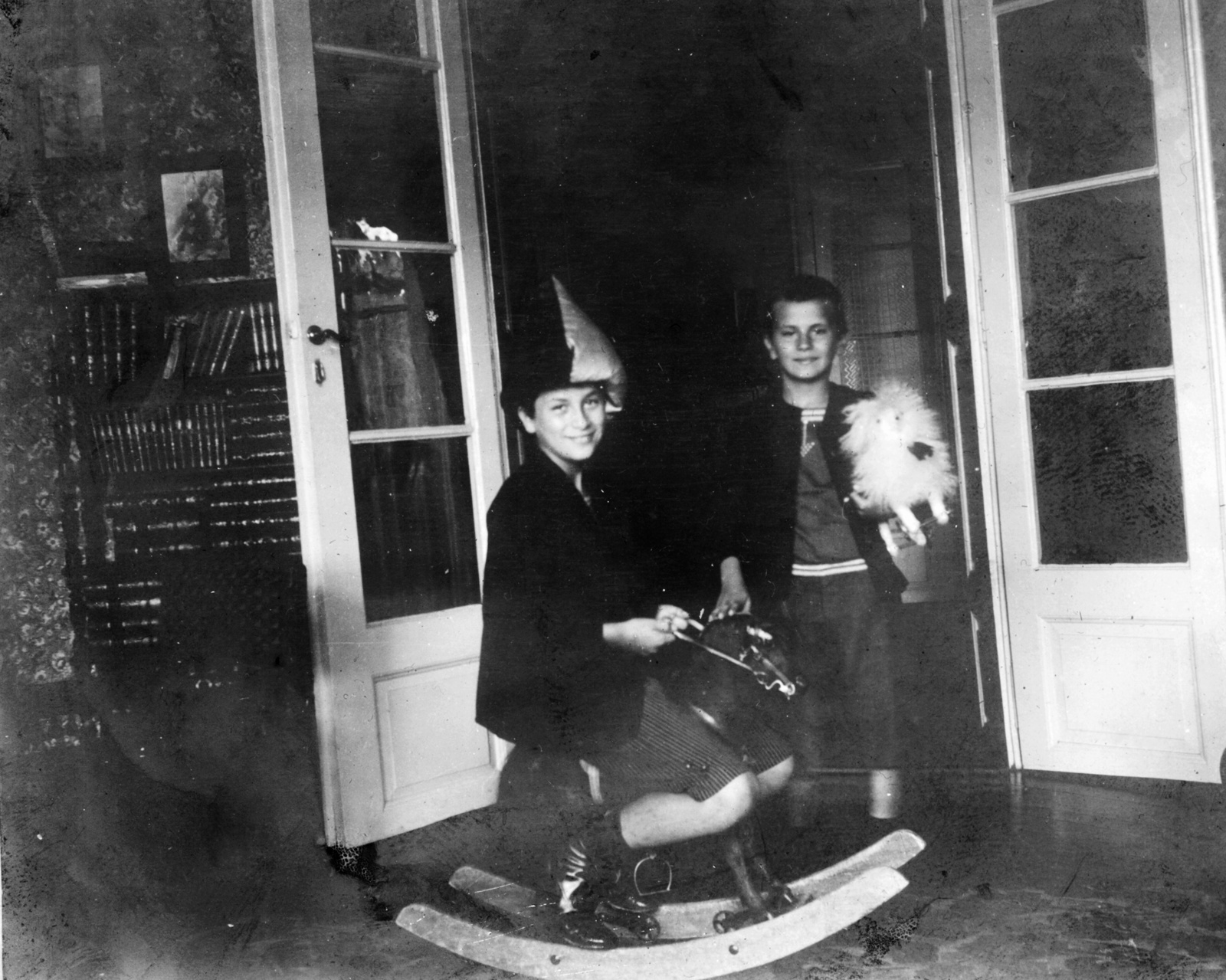 1920, Magyar Bálint, hobby horse, Fortepan #55323