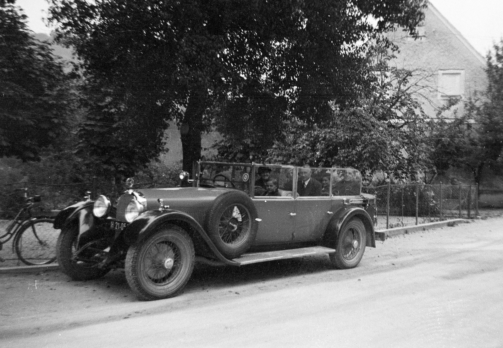 1935, Magyar Bálint, osztrák gyártmány, automobil, Austro-Daimler-márka, Fortepan #55451