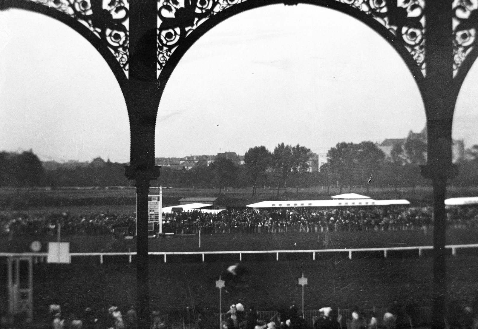 Hungary, Budapest XIV., "városligeti" Lóversenytér a későbbi Népstadion helyén., 1915, Magyar Bálint, horse race, Budapest, Fortepan #55466
