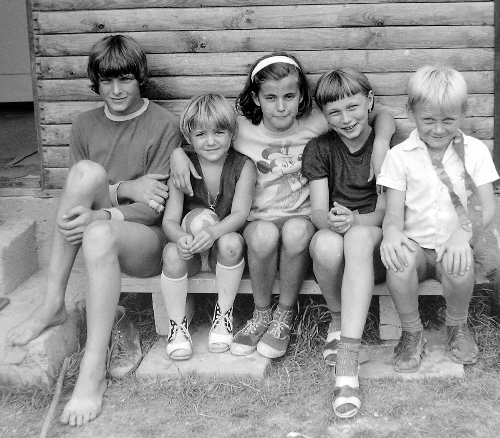 Hungary, 1976, Fortepan, tableau, friendship, brothers, Fortepan #5556