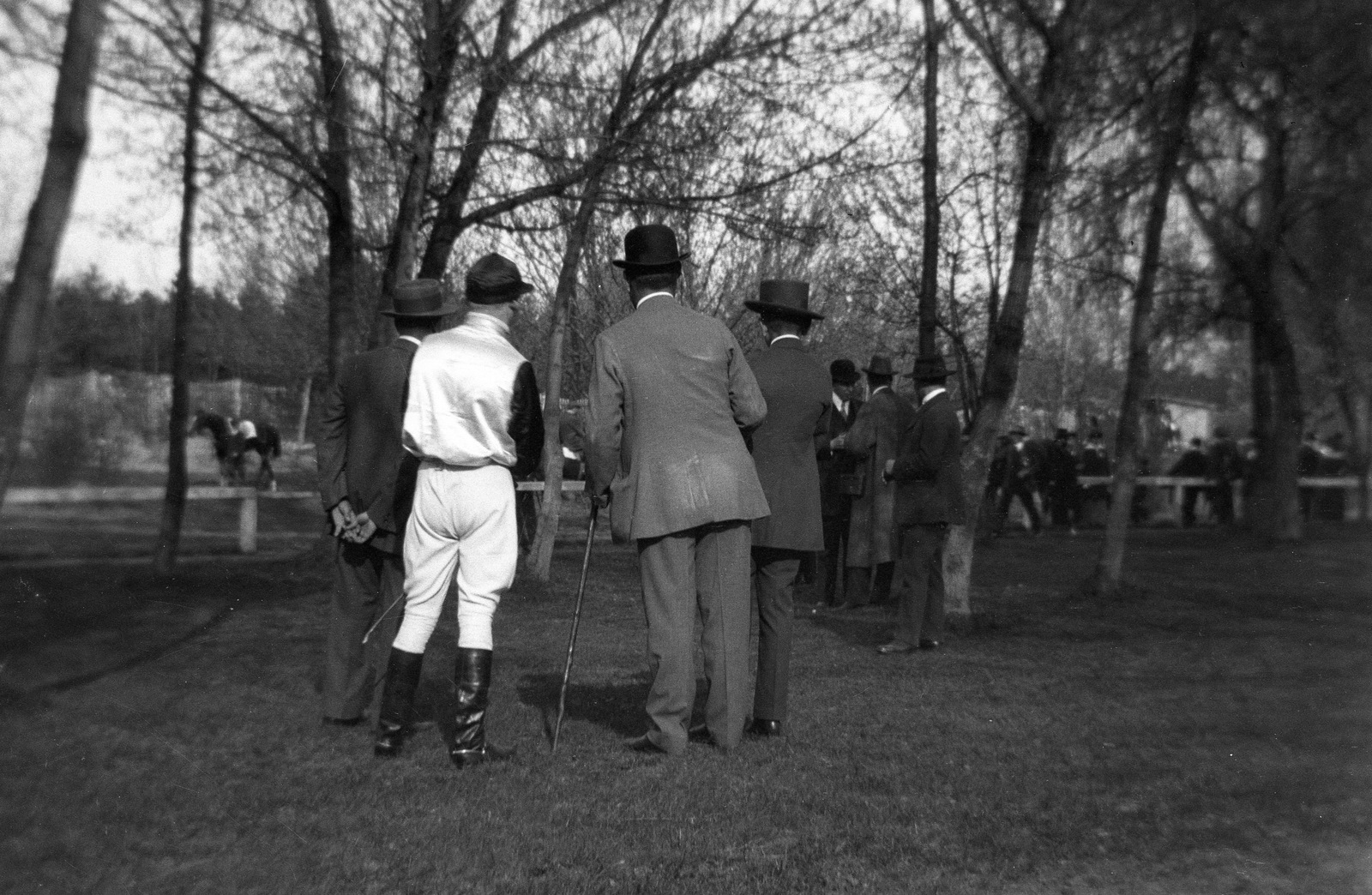 1917, Magyar Bálint, horse race, Fortepan #55637
