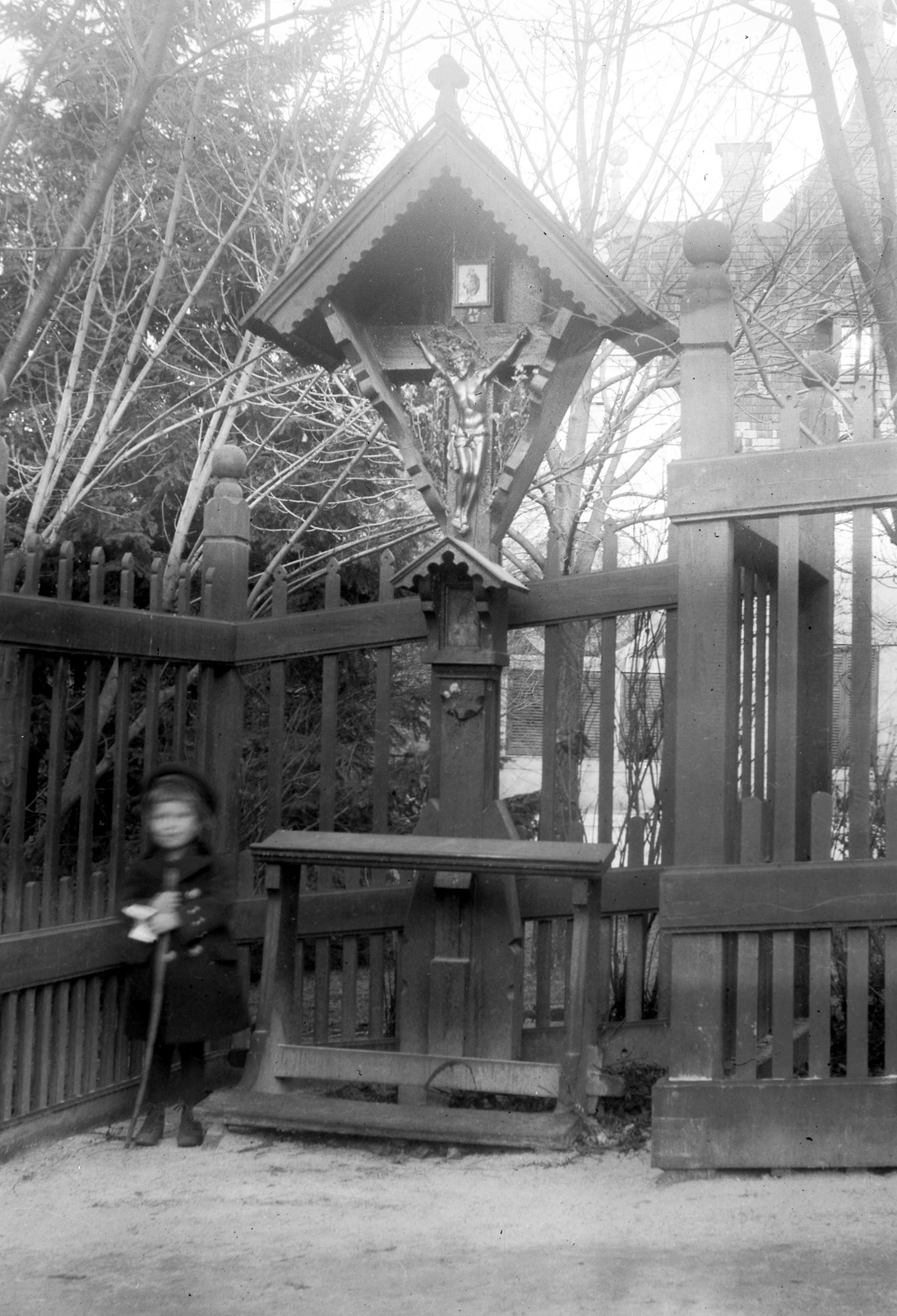 1913, Magyar Bálint, religion, cross, crucifix, Fortepan #55661