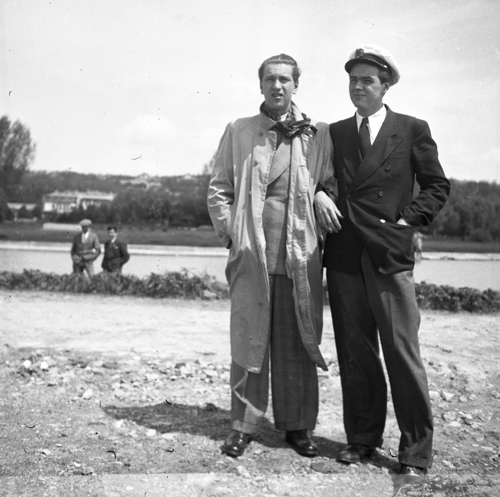 Hungary, Balatonkenese, Székesfővárosi tisztviselők üdülőtelepe (később Honvéd üdülő)., 1941, Magyar Bálint, Fortepan #55886