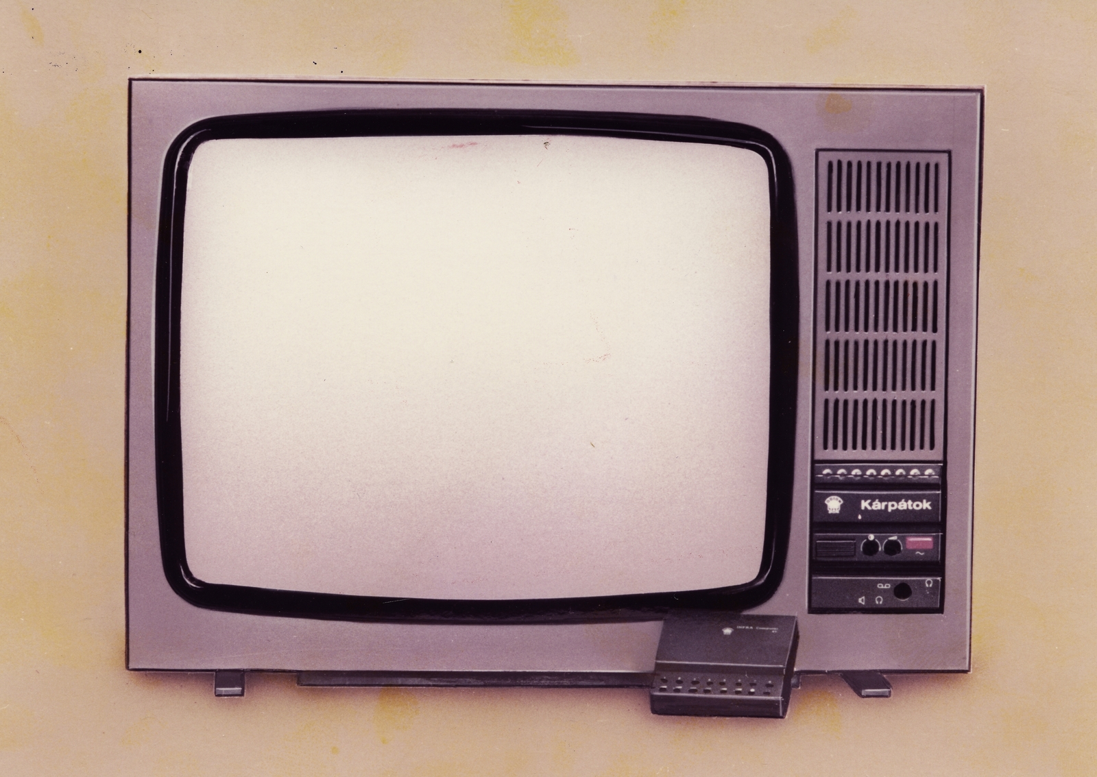 Hungary, 1983, Rádió és Televízió Újság, colorful, Hungarian brand, TV, Orion-brand, Fortepan #56028