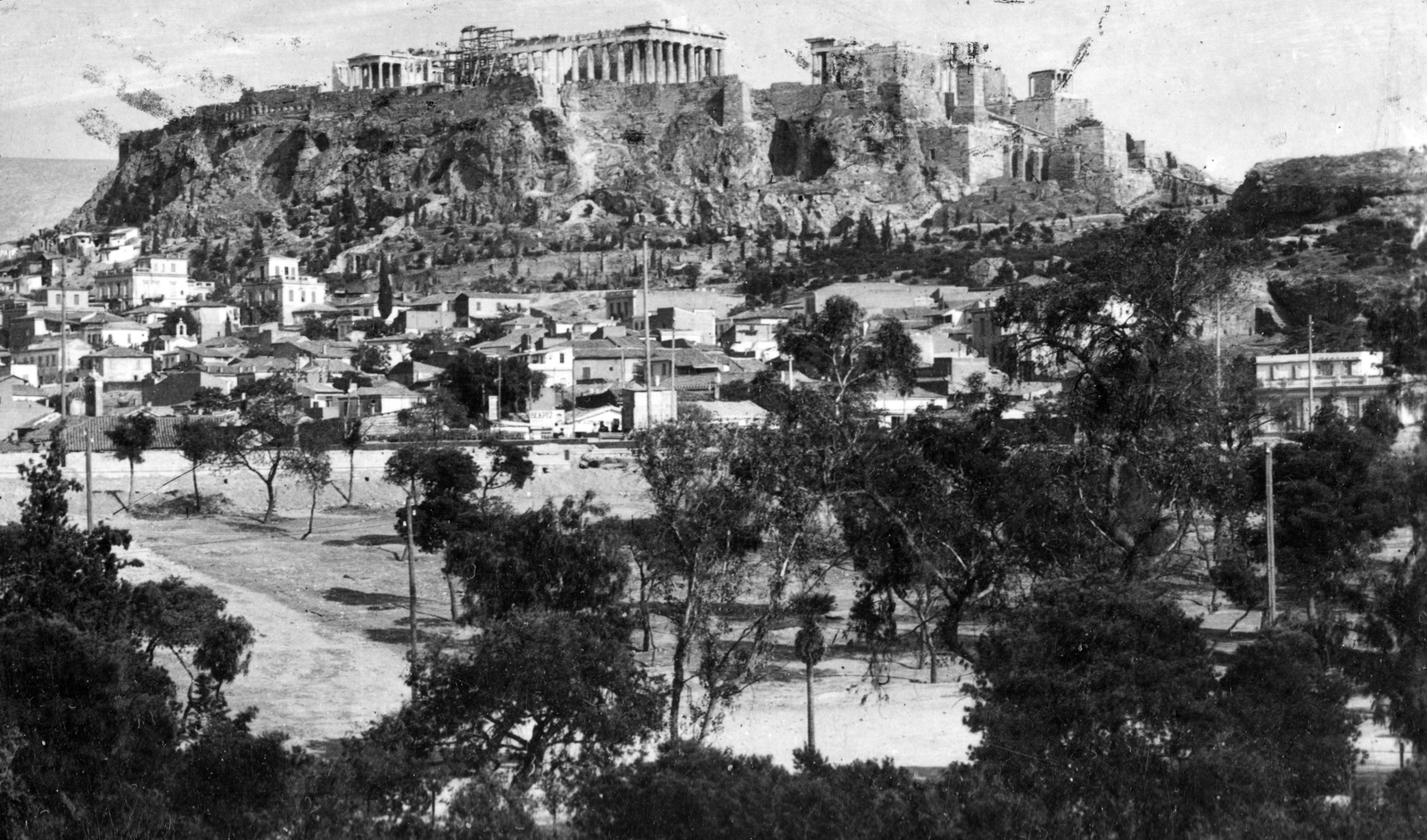 Greece, Athens, Akropolisz., 1937, Balassa Péter, architectural heritage, architecture, picture, Fortepan #56696