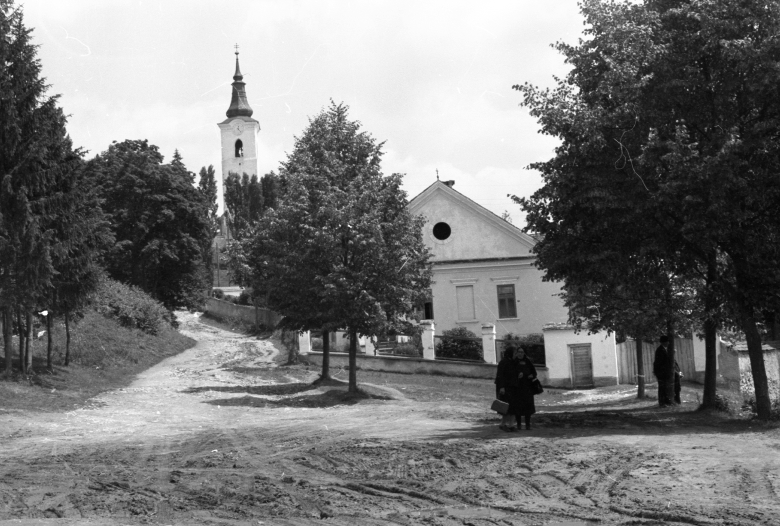 Romania,Transylvania, Lăzarea, római katolikus templom., 1969, Piarista Levéltár/Holl Béla, Fortepan #56872